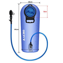 Carica l'immagine nel visualizzatore di Gallery, Zacro Sacca Idratazione,BPA Gratuito Antibatterico per Zaino Idratazione,2.5...