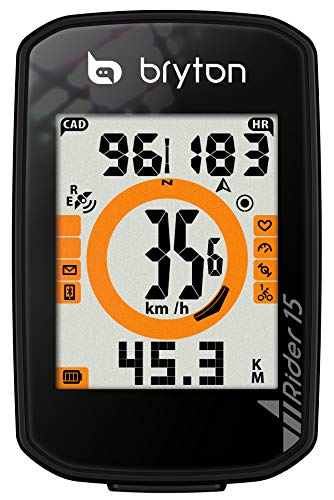 Bryton Rider 15 Computer GPS, Nero
