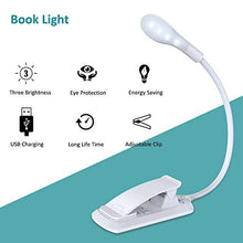 Carica l&#39;immagine nel visualizzatore di Gallery, Cocoda Luce Lettura, 360°Flessibile Lampada da Lettura con Clip, 7 LED Bianca - Ilgrandebazar