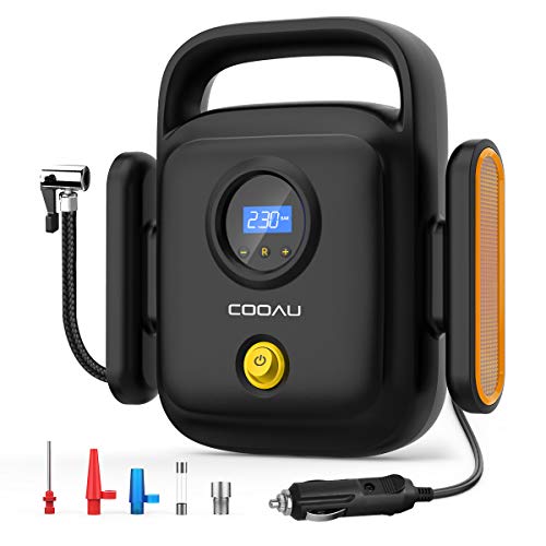 COOAU Compressore Aria Portatile Auto, 150PSI 12v con Protezione da... - Ilgrandebazar