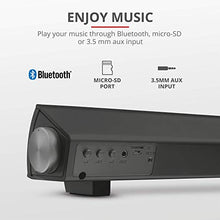 Carica l'immagine nel visualizzatore di Gallery, Trust Lino Soundbar Wireless, Bluetooth, 20 W, Nero