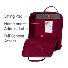 Carica l&#39;immagine nel visualizzatore di Gallery, Fjällräven Kånken, Zaino Unisex-Adulto, 27x38x13 Centimeters (W x H x L) Plum