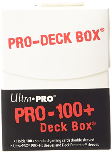 Ultra PRO Deck Box 100+ White - Ilgrandebazar