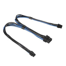 Carica l&#39;immagine nel visualizzatore di Gallery, ILS. - Cavo Splitter 18AWG Dual Mini 6 Pin Male To 8 PCI-e Y Power...