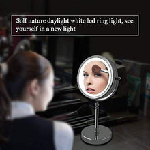 Carica l&#39;immagine nel visualizzatore di Gallery, Lighted Makeup Mirror，NOTENS Double-Sided 1x/10x Magnifying 18 LED Il Giro - Ilgrandebazar