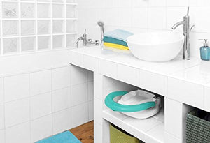Badabulle Seggiolino da Bagno Pieghevole 33,5 x 14 x 34 cm, Blau