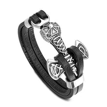 Carica l&#39;immagine nel visualizzatore di Gallery, PiercingJak Mjölnir Thors Hammer - Bracciale da uomo in vera Martello #02. - Ilgrandebazar