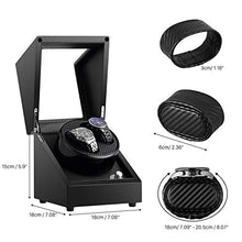 Carica l&#39;immagine nel visualizzatore di Gallery, Watch winder Scatola orologio a carica automatica con Velocità regolabile... - Ilgrandebazar