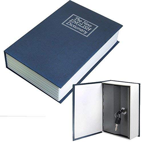 OUTLETISSIMO® Libro Cassetta Sicurezza CASSAFORTE Porta VALORI Finto... - Ilgrandebazar