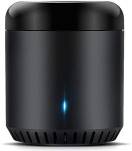 Broadlink Smart Home Hub, RM Mini3 Telecomando universale WiFi intelligente IR (a infrarossi), telecomando a infrarossi unico per tutti - Nero