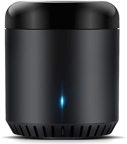 Broadlink Smart Home Hub, RM Mini3 Telecomando universale WiFi intelligente IR (a infrarossi), telecomando a infrarossi unico per tutti - Nero