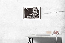 Carica l&#39;immagine nel visualizzatore di Gallery, Poster Wall-E Handmade Graffiti Street Art - Artwork