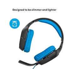 Carica l&#39;immagine nel visualizzatore di Gallery, Logitech G430 Cuffie da Gioco con 7.1 Dolby Surround Sound, Nero/Blu