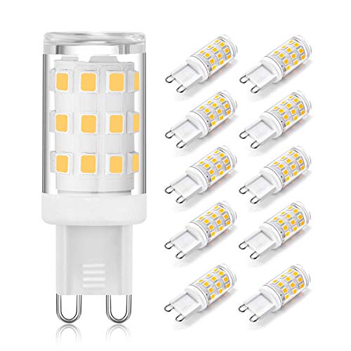 Jpodream® 4W Lampadine LED G9/ Senza Flicker/ 400 LM/Bianco Bianco Caldo-4w - Ilgrandebazar