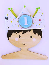Carica l&#39;immagine nel visualizzatore di Gallery, Corona di compleanno decorazione bambini - Ilgrandebazar