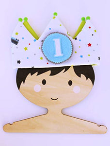 Corona di compleanno decorazione bambini - Ilgrandebazar