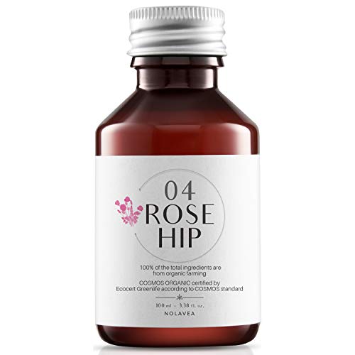 Olio di Rosa Mosqueta Puro al 100% Vegetale - 100 ml - Bio Spremuto a... - Ilgrandebazar