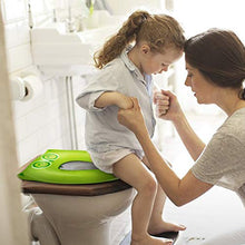 Carica l&#39;immagine nel visualizzatore di Gallery, UPGRADE Gimars Riduttore WC per Bambini/Sedile Antiscivolo Portatile Verde