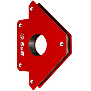 S&R Supporto Angolare Magnetico I Magnete per saldatura a squadra 45 100 mm