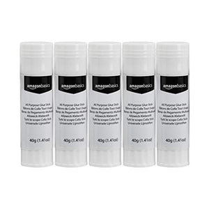 AmazonBasics - Colla stick multiuso, lavabile, formato grande, 40 g, 40gm - Ilgrandebazar