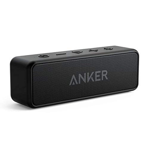Speaker Bluetooth Portatile Anker SoundCore 2 con suono stereo 12W, nero