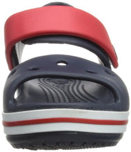 Carica l&#39;immagine nel visualizzatore di Gallery, Crocs Crocband Kids, Sandali con Cinturino alla 33/34 EU, Blu Navy Red