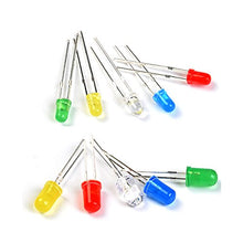 Carica l&#39;immagine nel visualizzatore di Gallery, ATPWONZ 300 pcs Diodi ad Emissione Luminosa LED Multicolore 3mm / 5mm (5... - Ilgrandebazar