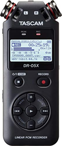 TASCAM DR-05X - Registratore audio stereo portatile professionale con - Ilgrandebazar