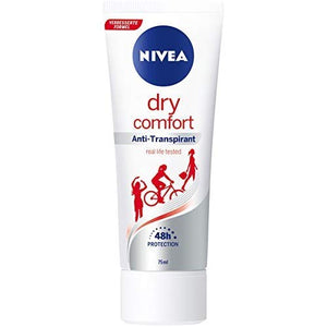 Nivea Deo Crema per donne, anti traspirante, Tube, Dry Comfort, confezione... - Ilgrandebazar