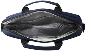 AmazonBasics, cartella da ufficio, per laptop 38, blu navy Blu