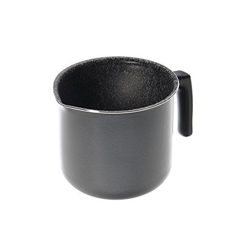 ALLUFLON Tradizione Italia Bollilatte, Alluminio, Nero, 10 cm 10 - Ilgrandebazar