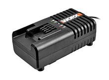 Carica l'immagine nel visualizzatore di Gallery, Worx WA3601 Kit 1 Carica Batteria Rapido + 1 Power Share 20V/2.0Ah...