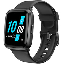 Carica l&#39;immagine nel visualizzatore di Gallery, YAMAY ZOSKVE Smartwatch con Saturimetro Misuratore Pressione Nero