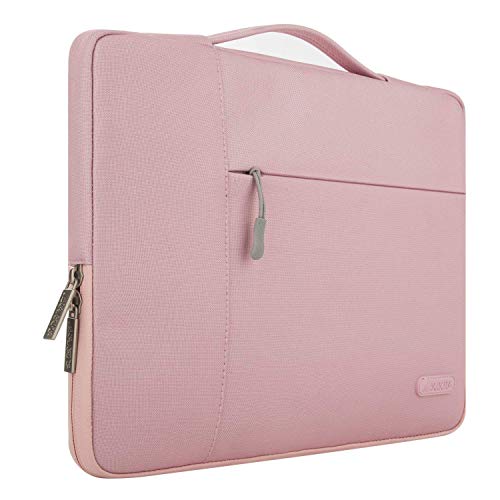 MOSISO Laptop Ventiquattrore Custodia Borsa Compatibile 13-13,3 Pollici, Rosa