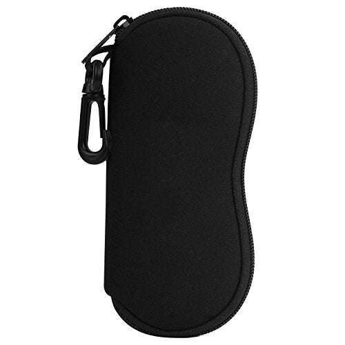 MoKo Astuccio per Occhiali da Sole, Custodia Portatile a [1 pacco], A-Nero - Ilgrandebazar