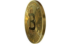 Carica l&#39;immagine nel visualizzatore di Gallery, 1x Moneta Bitcoin con placcatura in Oro 24 carati | Vero Pezzo da Collezione... - Ilgrandebazar