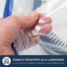 Carica l'immagine nel visualizzatore di Gallery, ASK Pack Custodia Materasso con Cerniera Ancora - Misure da XS a XXL, Impermeabile e Antistrappo, Materiale Protettiva Estremamente Resistente fino a 140 micron - Ideale per Trasporto - 90x200 cm