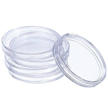 Carica l&#39;immagine nel visualizzatore di Gallery, 100 Pezzi 40 mm Capsule di Monete Rotondo Portamonete Plastica Forniture per... - Ilgrandebazar