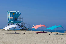 Carica l&#39;immagine nel visualizzatore di Gallery, Neso Tenda da Spiaggia Tents con Ancoraggio a Sabbia, Parasole Bianca