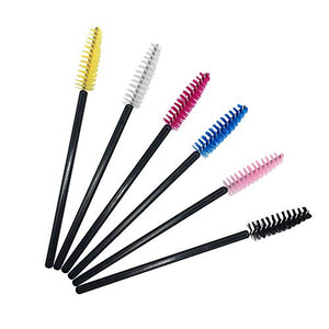 Huapan Pettine Ciglia e Sopracciglia, Scovolini Mascara Monouso 300 Pezzi,...