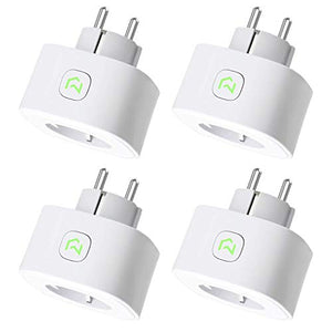 Presa Intelligente WiFi Smart Plug 16A 3680W, Funzione Timer, Compatibile...