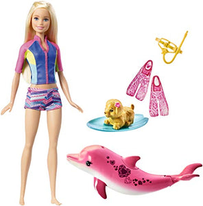 Barbie- Magia del Delfino, Multicolore, FBD63 - Ilgrandebazar