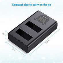 Carica l&#39;immagine nel visualizzatore di Gallery, Powerextra - Set di 2 batterie sostitutive BLS-50 e caricabatterie doppio...