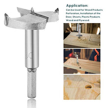 Carica l&#39;immagine nel visualizzatore di Gallery, 6pcs Punte Forstner per Legno, Diametro 30/35/40/45/50/60mm,Utensili...