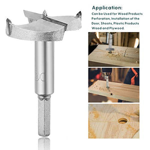 6pcs Punte Forstner per Legno, Diametro 30/35/40/45/50/60mm,Utensili...