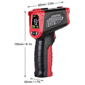 Termometro a Infrarossi, Laser Digitale Pistola Infrarossi Range...