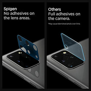 Spigen, 2Pezzi, Protezione Fotocamera Samsung Galaxy S20 Plus, Copertura Totale, Custodia Compatibile, Durezza 9H, Pellicola Fotocamera Samsung Galaxy S20 Plus (AGL00905)