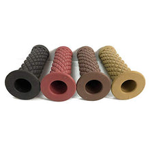 Carica l'immagine nel visualizzatore di Gallery, Mubaoyu Manopole Manubrio Moto 7/8" 22mm Universale (Nero) Nero