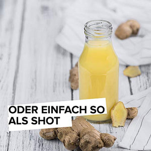 SHEKO Ginga Bio - 6 shot con estratto di zenzero e mela - Succo ginger ale...