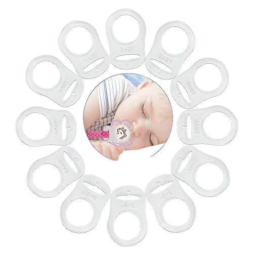 12 Pezzi Adattatore Per Clip Fittizio in silicone Trasparente, Adattatore... - Ilgrandebazar